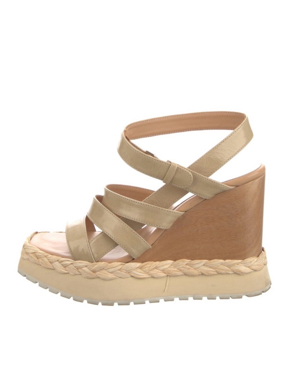 Paloma Barcelo Leather Espadrilles